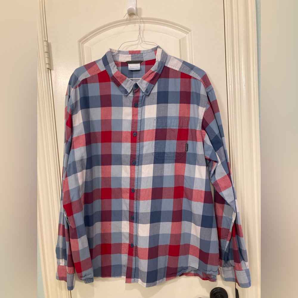 Men’s COLUMBIA XXL Short sleeve button down
